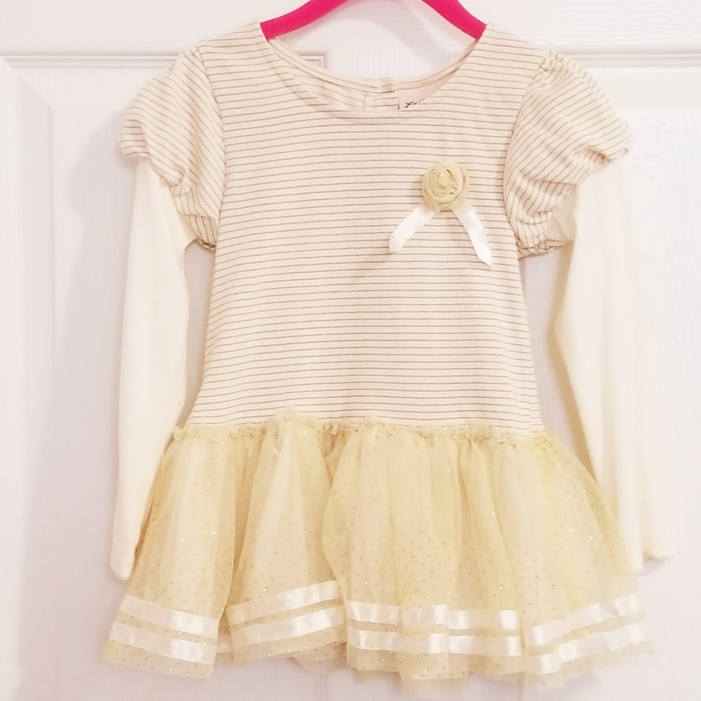 💮Elegant💮 LittleLass long sleeved ruffled shirt